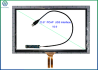 Tipo capacitivo regulador de la MAZORCA del panel táctil del 16:9 de la interfaz USB de ILITEK 2302