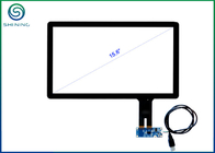 Interfaz USB capacitiva de la pantalla de visualización del panel táctil de ProCap de los quioscos 15,6”